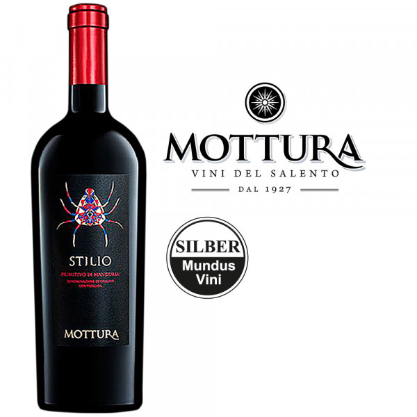 Primitivo di Manduria STILIO DOC 2023 Cantine Mottura