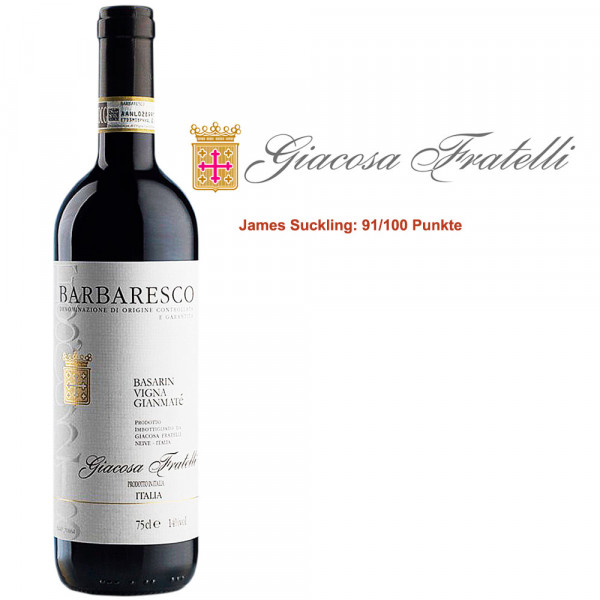 Barbaresco Basarin Gianmaté DOCG 2021 Giacosa Fratelli