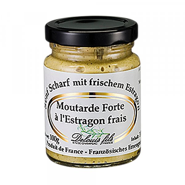 Senf mit frischem Estragon (pikant) 100g
