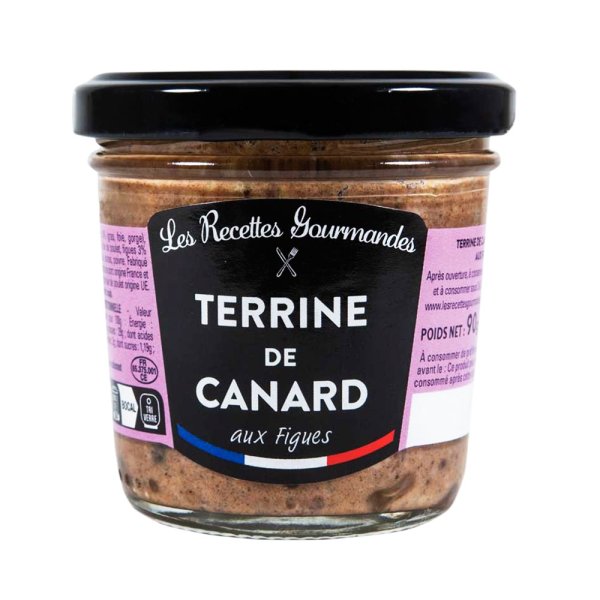 Terrine de Canard aux figues - Entenpastete mit Feigen 90 g