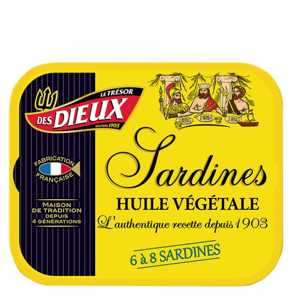 Sardinen in Olivenöl 46 g Le Trésor des Dieux