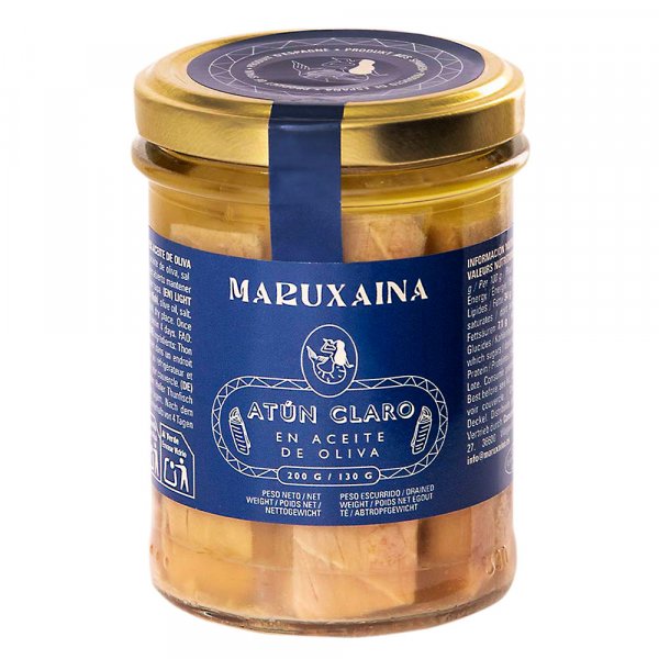 Gelblossenthunfischfilets in Olivenöl 212 ml