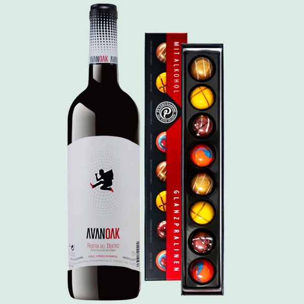 Glanzpralinen & Ribera del Duero