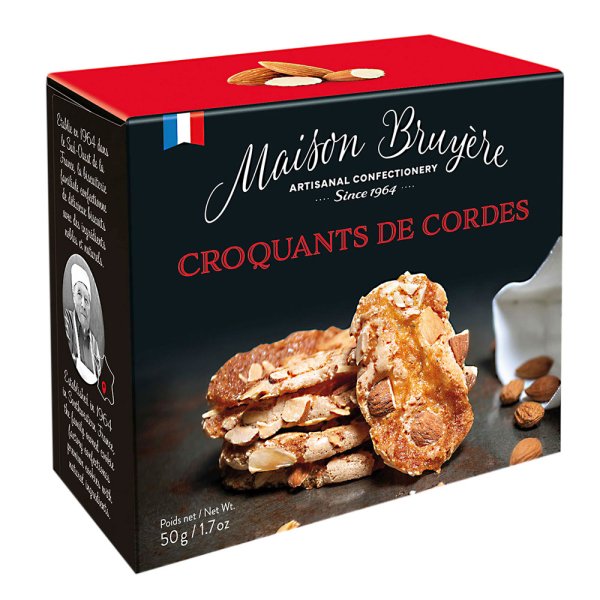 Mandelkrokantgebäck 50 g Maison Bruyère